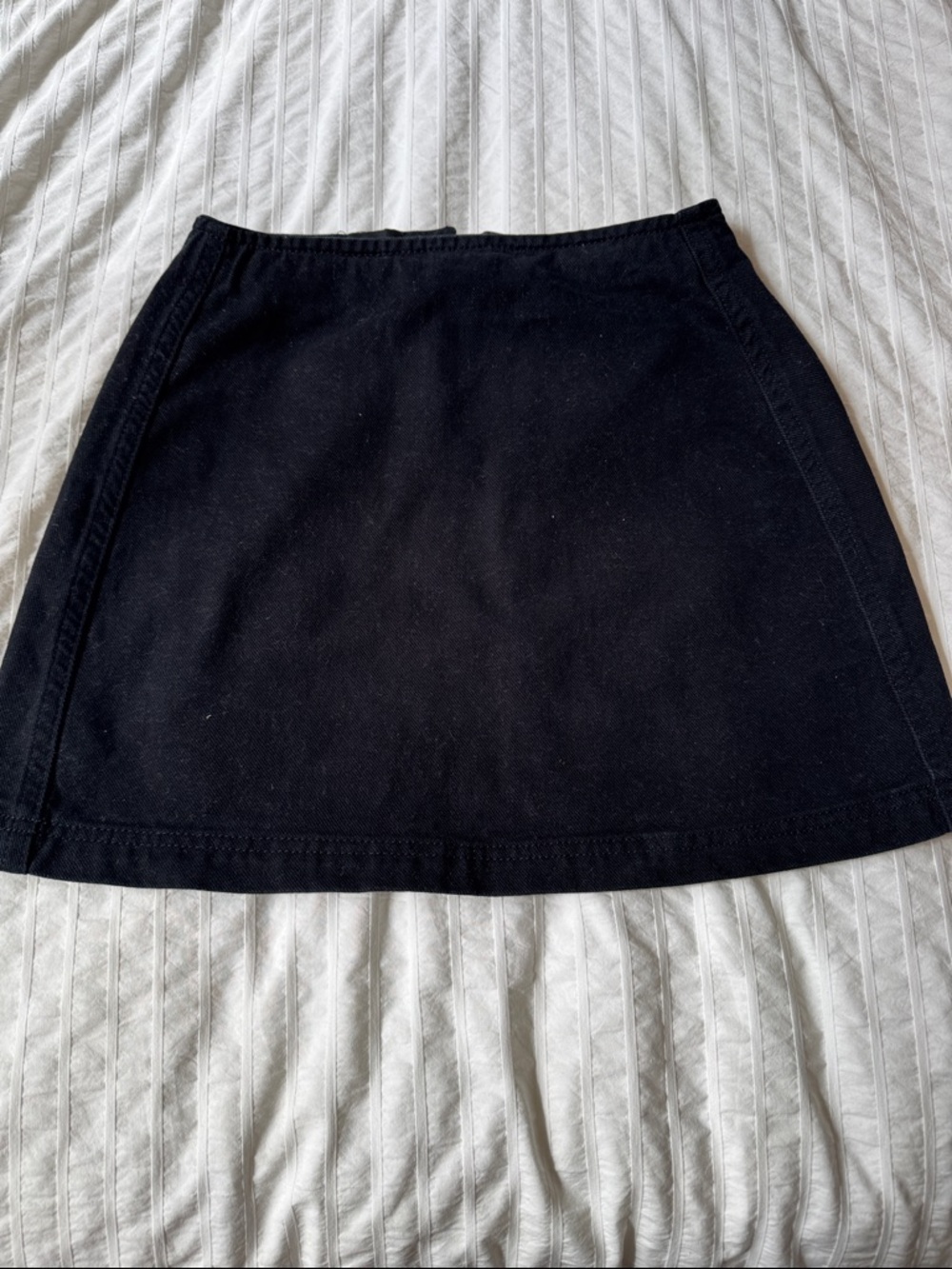 BDG Black Mini Skirt - Clean A-Line